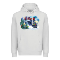 Dove Grey believe polar express Premium Hoodie - FaDigitalArtStudio