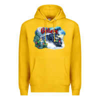 Lemon believe polar express Premium Hoodie - FaDigitalArtStudio