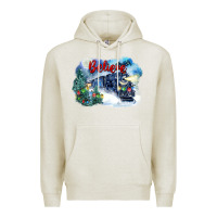 Oatmeal Heather believe polar express Premium Hoodie - FaDigitalArtStudio