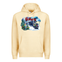 Pina Colada believe polar express Premium Hoodie - FaDigitalArtStudio