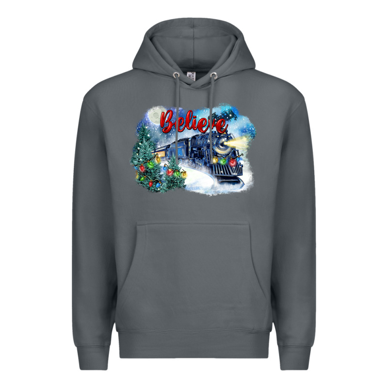 Believe Polar Express Premium Hoodie by FaDigitalArtStudio | Teevron