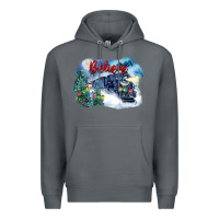 Rock believe polar express Premium Hoodie - FaDigitalArtStudio