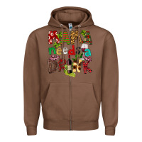 Chestnut Mama Needs A Drink Zipper Hoodie - FaDigitalArtStudio