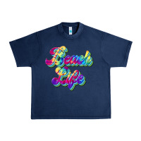 Navy beach life Urban Heavy Tee - JahusDesignShop