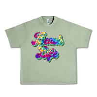 Oil Green beach life Urban Heavy Tee - JahusDesignShop