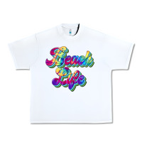 White beach life Urban Heavy Tee - JahusDesignShop