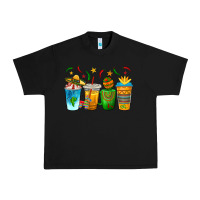 Black Cinco de Mayo Coffee Cups Urban Heavy Tee - texasbilliewilder