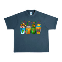 Midnight Navy Cinco de Mayo Coffee Cups Urban Heavy Tee - texasbilliewilder