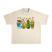 Sandshell Cinco de Mayo Coffee Cups Urban Heavy Tee - texasbilliewilder