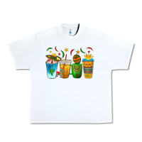 White Cinco de Mayo Coffee Cups Urban Heavy Tee - texasbilliewilder