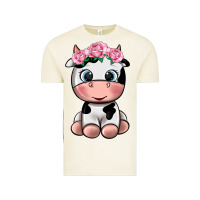 Vintage Arctic cute cow Vintage Tee - texasbilliewilder
