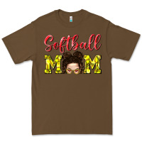 Cacao Softball Mom Premium Tee - BundleAndBundleShop