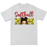 Dove Grey Softball Mom Premium Tee - BundleAndBundleShop