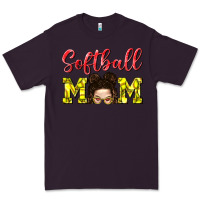 Plum Softball Mom Premium Tee - BundleAndBundleShop