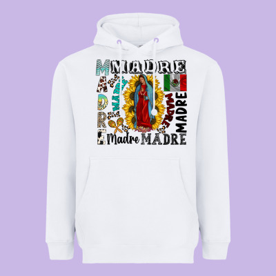 Madre Heavyweight Hoodie Designed By Cowhidedigitalart
