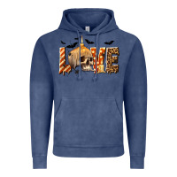 Vintage Denim Halloween Love Vintage Hoodie - texasbilliewilder