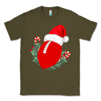 Army Green Christmas Football Classic Tee - Bettercallsaul