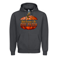 Smoke welcome to our patch Zipper Hoodie - BundleAndBundleShop