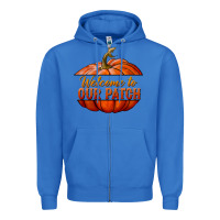True Royal welcome to our patch Zipper Hoodie - BundleAndBundleShop