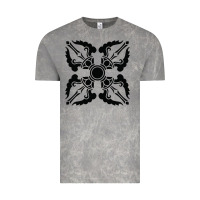 Cloud Rock trippy psychedelic rave sacred geometry Vintage Tee - DesigneFamous