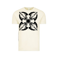Vintage Arctic trippy psychedelic rave sacred geometry Vintage Tee - DesigneFamous