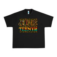 Black juneteenth Urban Heavy Tee - NancyCooperArtShop