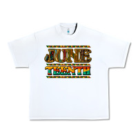 White juneteenth Urban Heavy Tee - NancyCooperArtShop