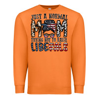 Carrot just a regular mom trying not to raise liberals Premium Sweatshirt - CowhideDigitalArt