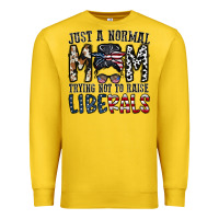 Lemon just a regular mom trying not to raise liberals Premium Sweatshirt - CowhideDigitalArt