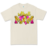 Bone Softball Mom Breast Cancer Premium Tee - BundleAndBundleShop