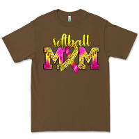 Cacao Softball Mom Breast Cancer Premium Tee - BundleAndBundleShop