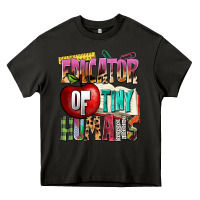 Asphalt educator of tiny humans Heavy Core Tee - NancyCooperArtShop