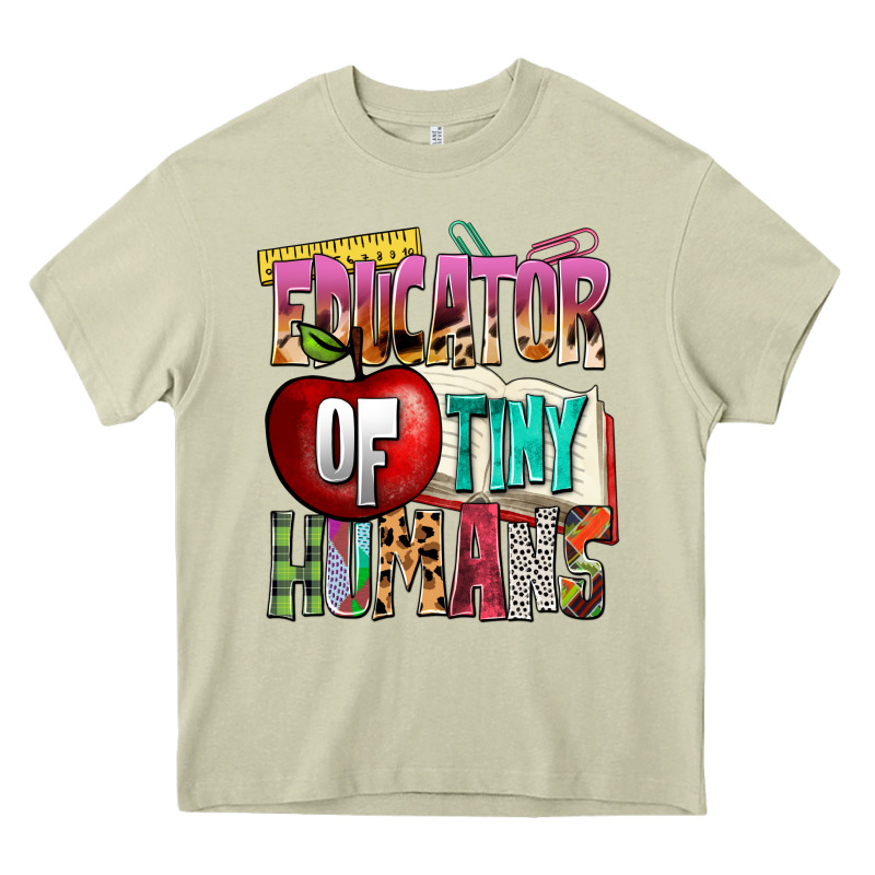 Educator Of Tiny Humans Heavy Core Tee by NancyCooperArtShop | Teevron