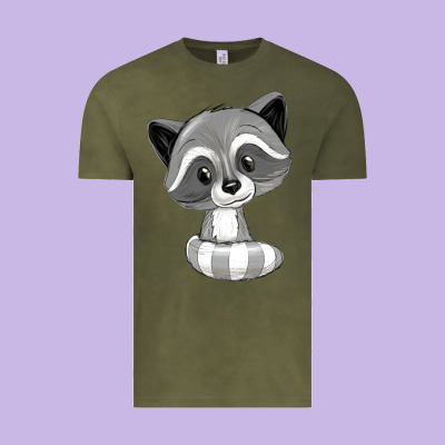 Raccoon Vintage Tee Designed By Texasbilliewilder