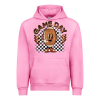 Fuchsia Pink game day football Urban Hoodie - BarkalooDesign