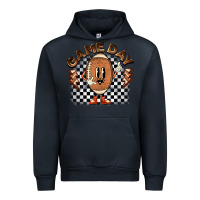 Navy game day football Urban Hoodie - BarkalooDesign