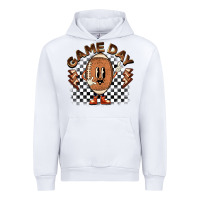 White game day football Urban Hoodie - BarkalooDesign