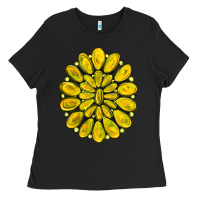 Black yellow  gemstone jewelny Ladies Tee - RanaPortraitStore