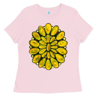 Bubblegum Pink yellow  gemstone jewelny Ladies Tee - RanaPortraitStore