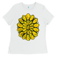Yellow  Gemstone Jewelny Ladies Tee | Teevron