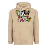 Mushroom mom of twins Heavyweight Hoodie - CowhideDigitalArt