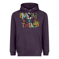 Plum mom of twins Heavyweight Hoodie - CowhideDigitalArt