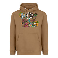 Toasted Coconut mom of twins Heavyweight Hoodie - CowhideDigitalArt