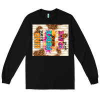 Black kind heart fierce mind brave spirit Long Sleeve Tee - TumblerDesignByShophia