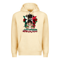 Pina Colada Mexicana Messy Bun Mama Premium Hoodie - BundleAndBundleShop