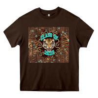 Chocolate Brown class of 2023 tiger Heavy Core Tee - NancyCooperArtShop