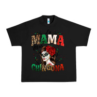 Black La Mama Mas Chingona Urban Heavy Tee - texasbilliewilder