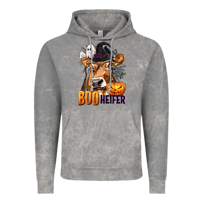 Boo Heifer Cow With Halloween Vintage Hoodie by texasbilliewilder | Teevron