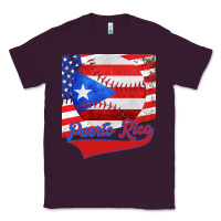 Plum Puerto Rico Baseball Classic Tee - Bettercallsaul