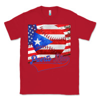 Red Puerto Rico Baseball Classic Tee - Bettercallsaul
